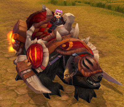Amani War Bear (with gnome rider).